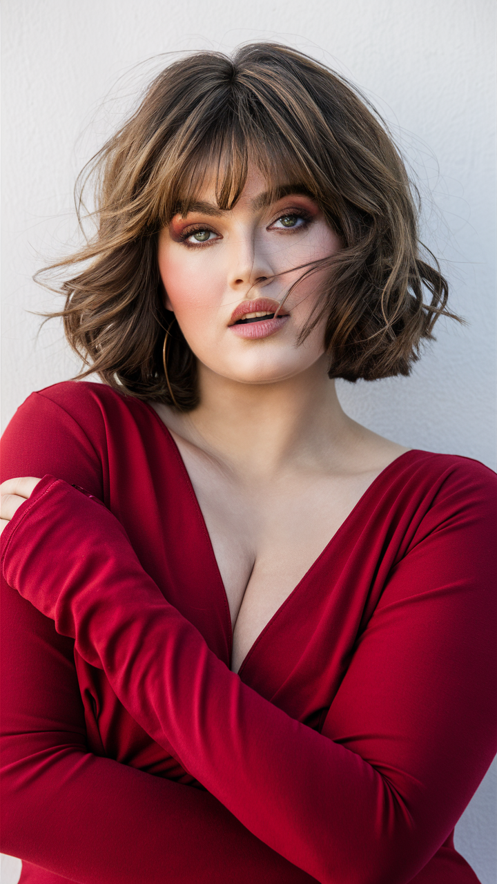 50 найкращих чубчиків для круглого обличчя 2025: хитрощі стилістів