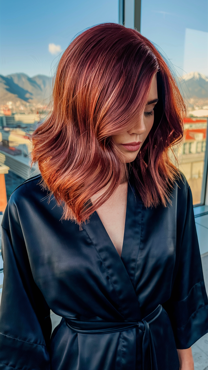 56 трендов у медного цвета волос 2025: секреты окрашивания для долговременного эффекта