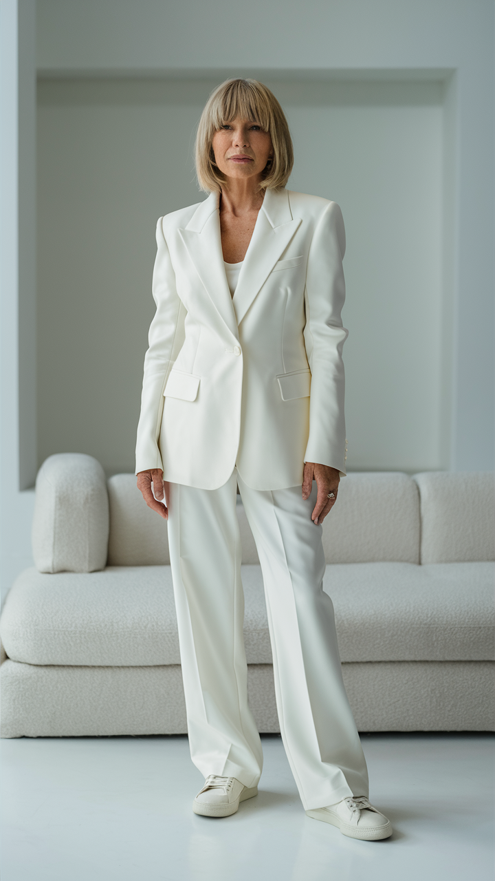 47 самых новых стрижек для женщин за 60 - стильный вид в 2025 году