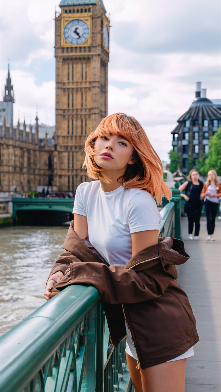 52 модные стрижки с челкой, которые сделают ваш образ неповторимым в 2025 году