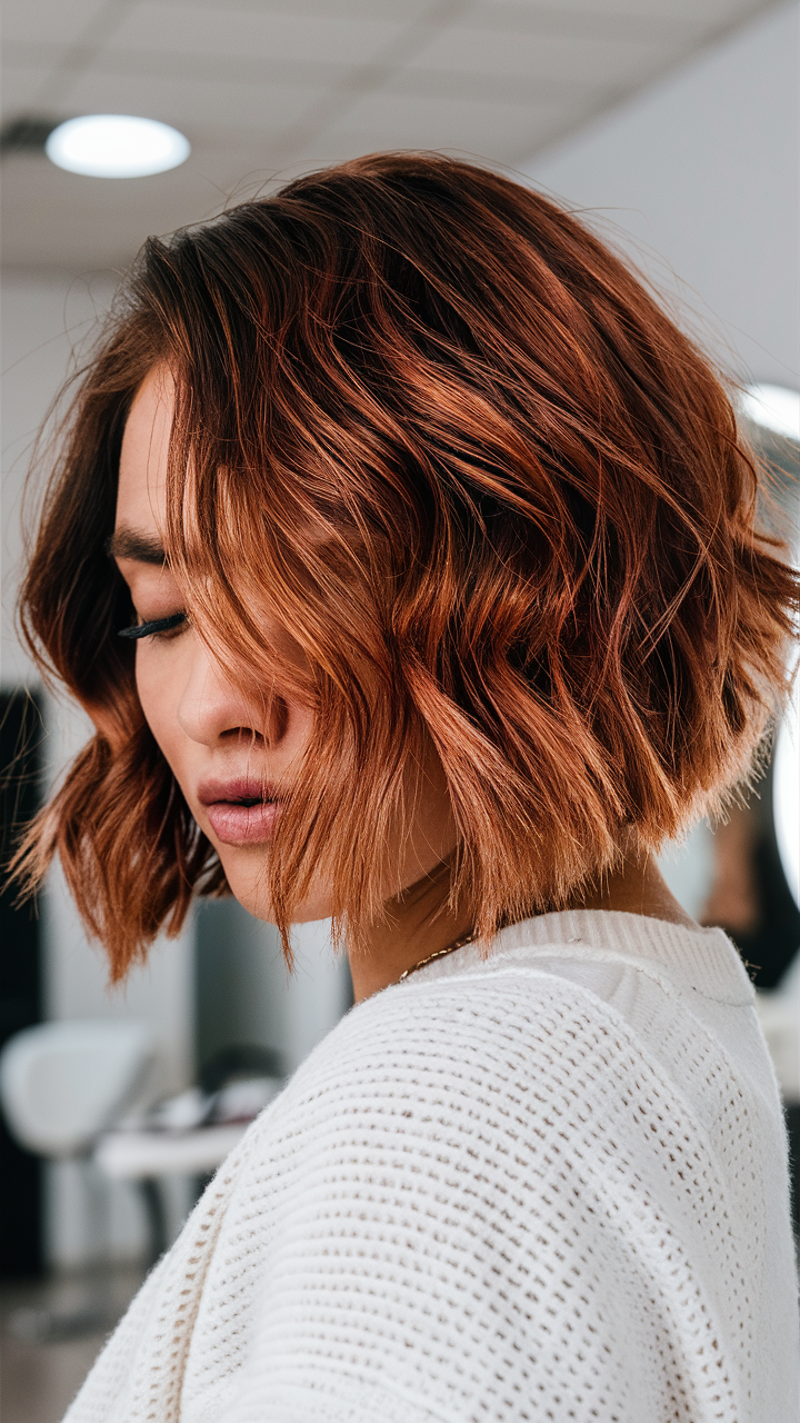56 трендов у медного цвета волос 2025: секреты окрашивания для долговременного эффекта