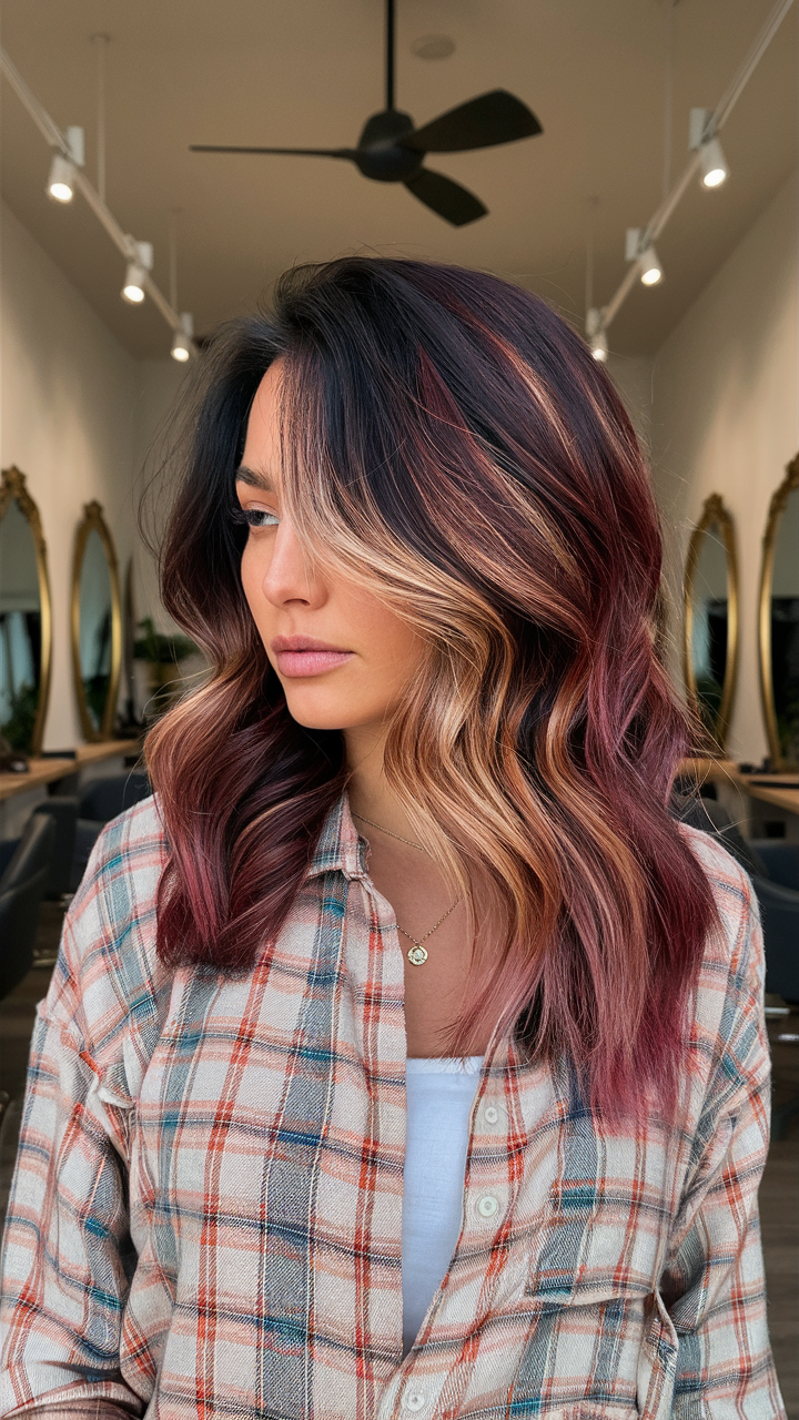 46 секретов окрашивания волос «Вишневая кола» 2025: получите идеальный оттенок