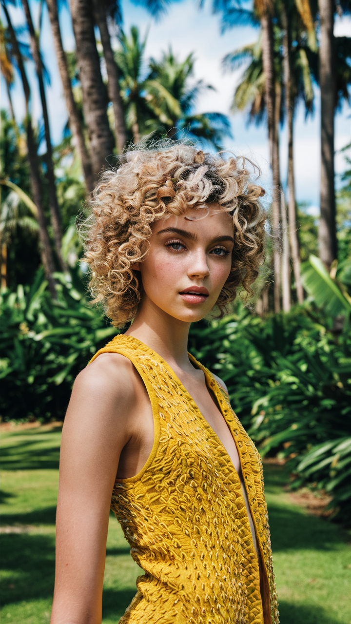 45 коротких кудрявых стрижек: выглядите дорого и роскошно