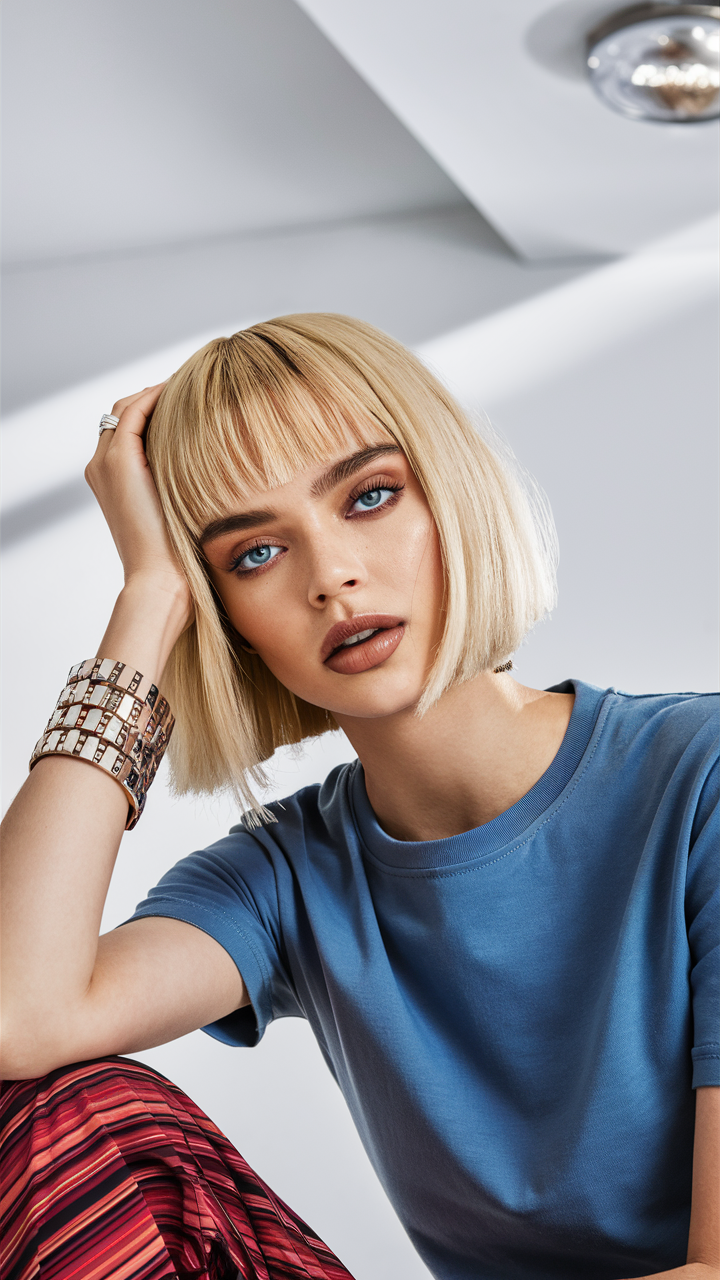 53 трендові французькі стрижки боб 2025: оновіть свій стиль за хвилину!