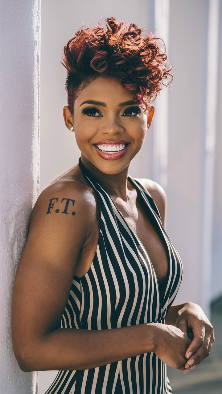 45 коротких кудрявых стрижек: выглядите дорого и роскошно