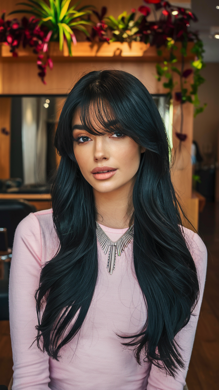 52 модные стрижки с челкой, которые сделают ваш образ неповторимым в 2025 году