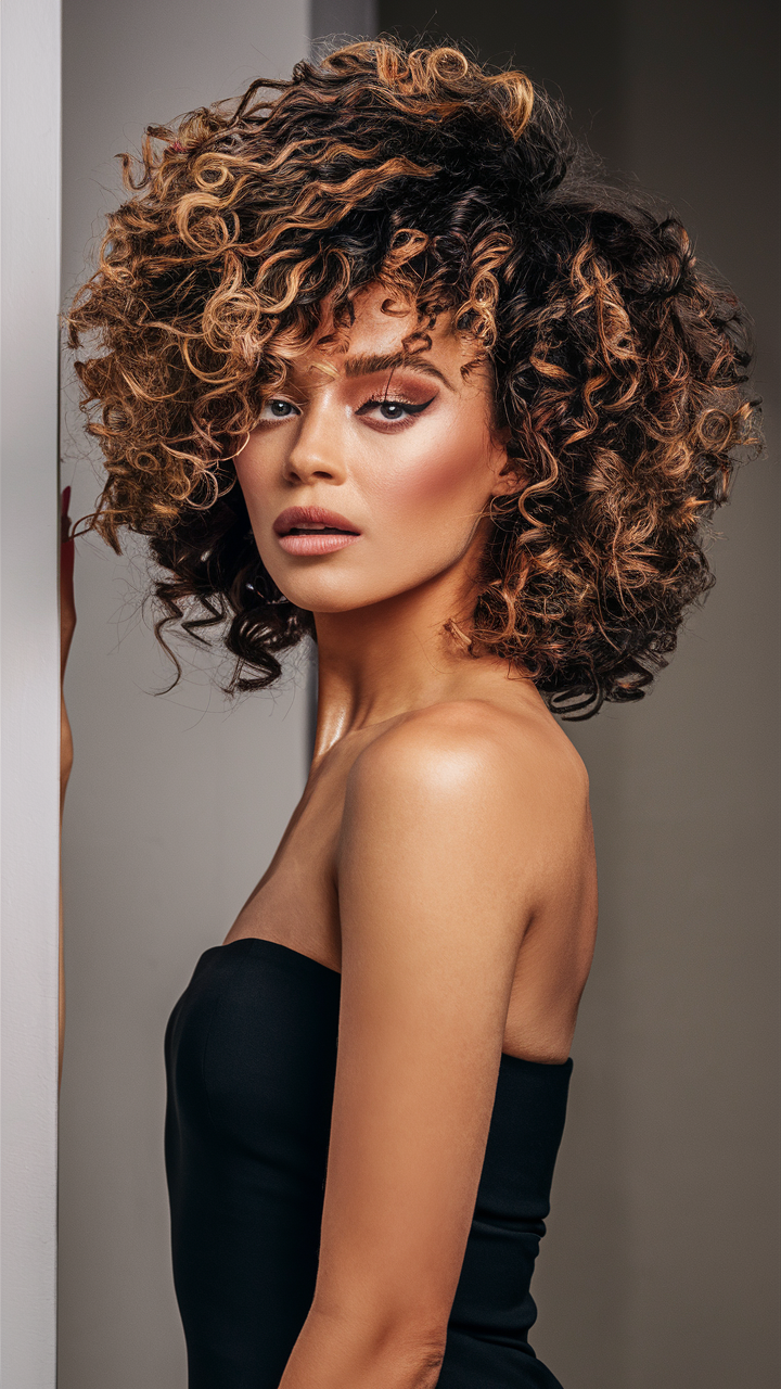 45 коротких кудрявых стрижек: выглядите дорого и роскошно