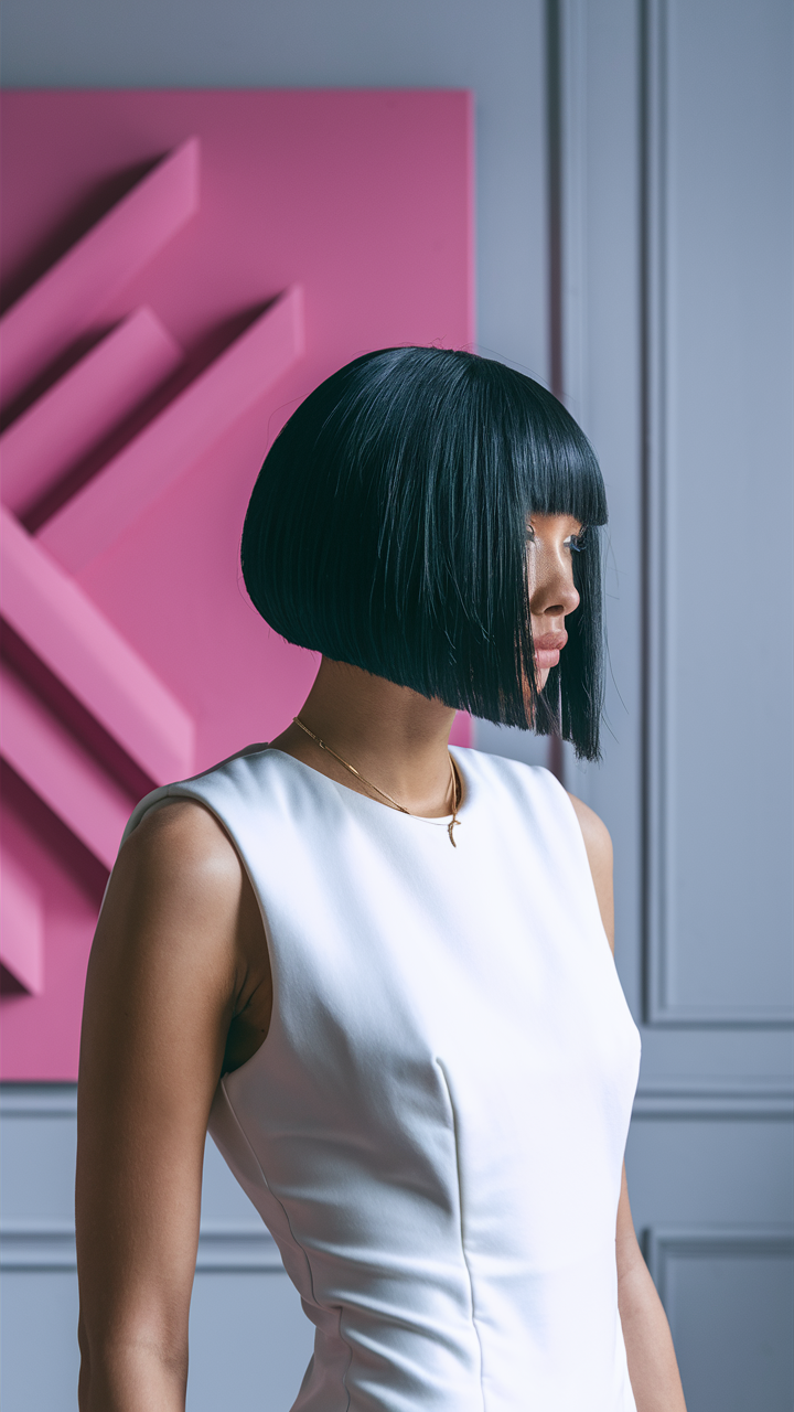 48 вариантов стрижки тупой боб 2025: создайте трендовый образ в этом сезоне