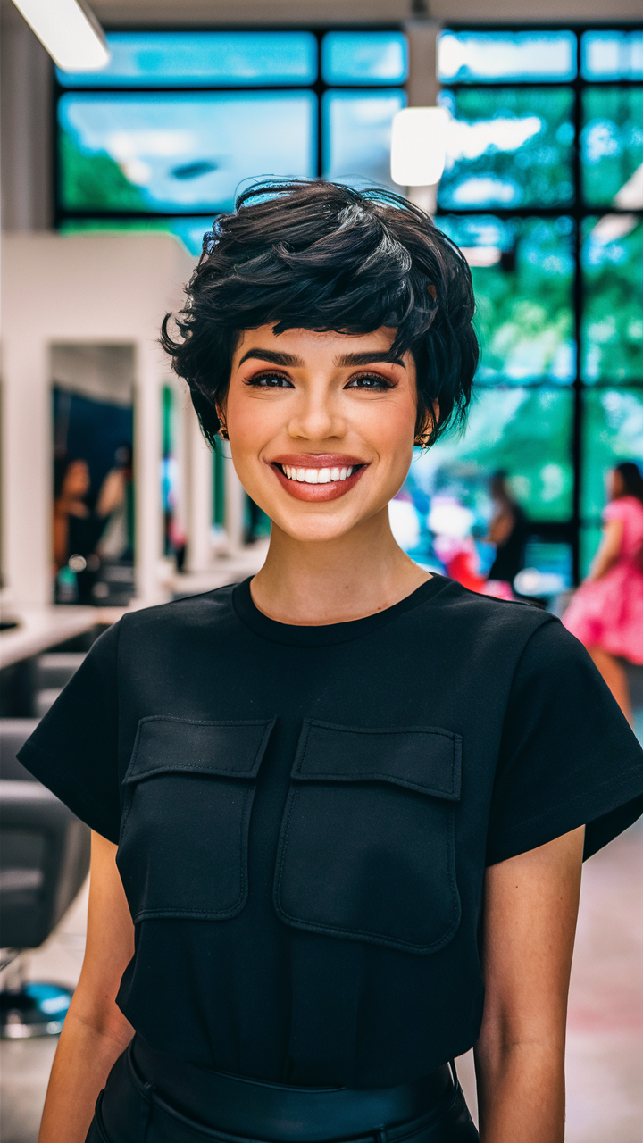 45 коротких кудрявых стрижек: выглядите дорого и роскошно