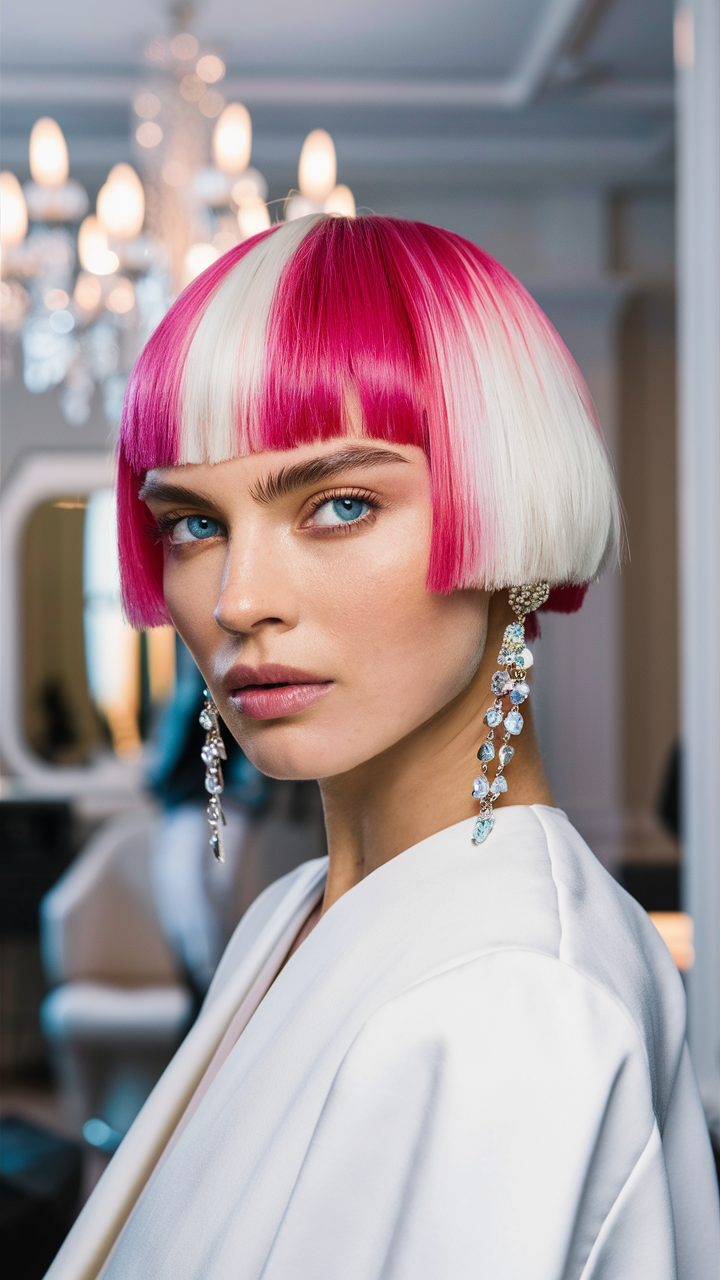 48 вариантов стрижки тупой боб 2025: создайте трендовый образ в этом сезоне