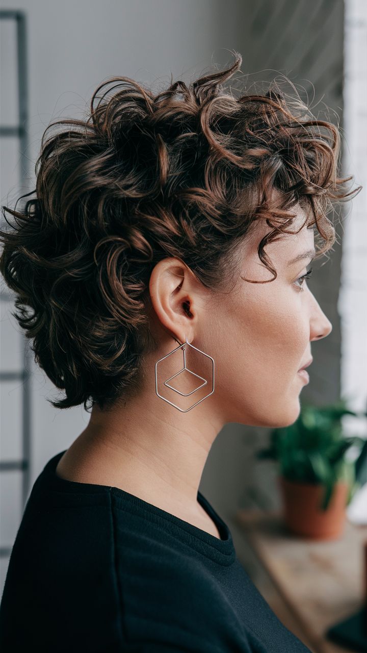 45 коротких кудрявых стрижек: выглядите дорого и роскошно