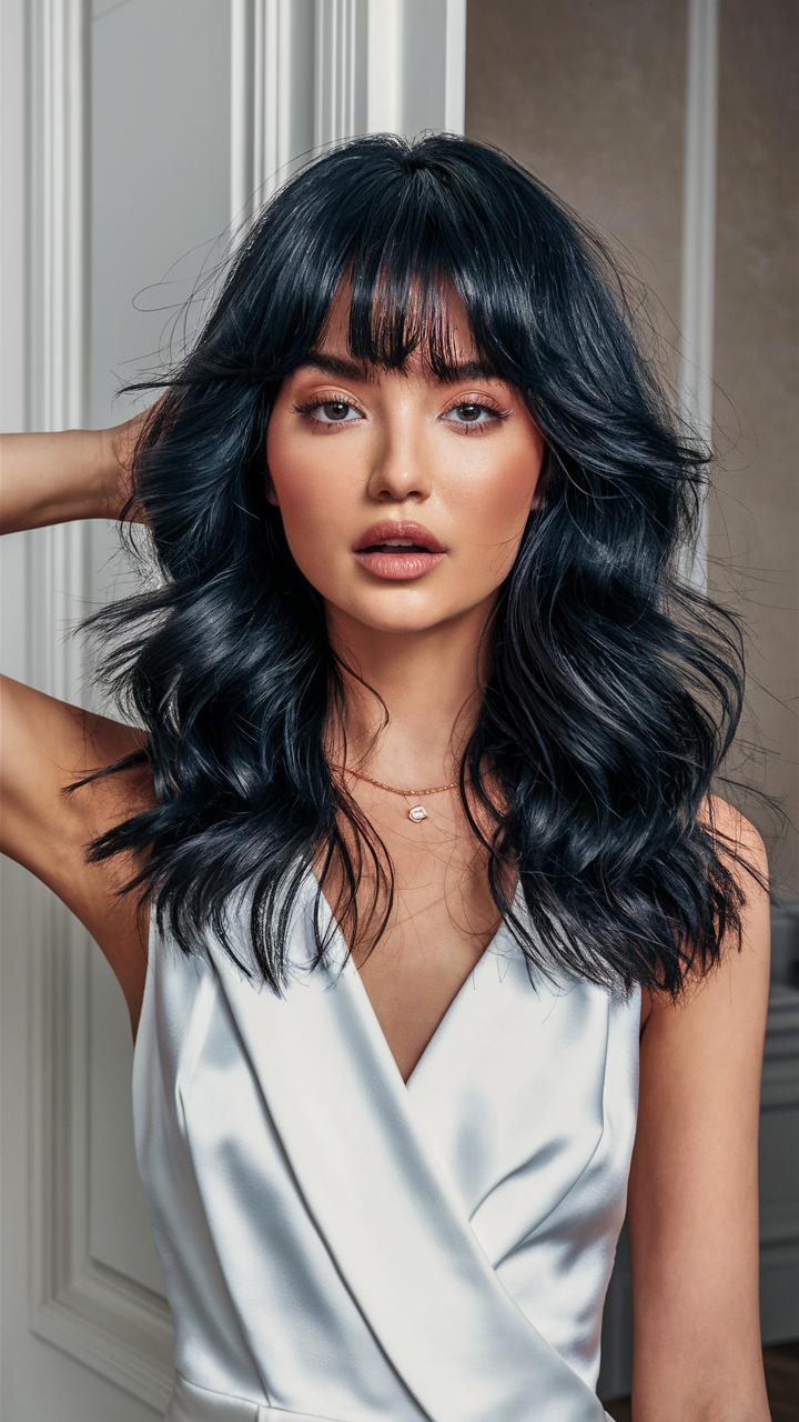 52 модные стрижки с челкой, которые сделают ваш образ неповторимым в 2025 году