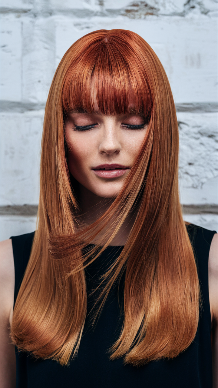 52 модные стрижки с челкой, которые сделают ваш образ неповторимым в 2025 году