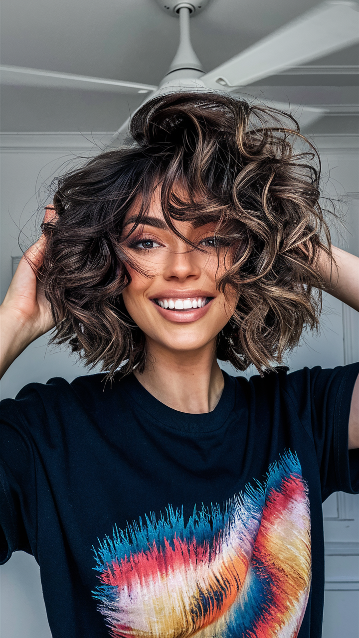 45 коротких кудрявых стрижек: выглядите дорого и роскошно