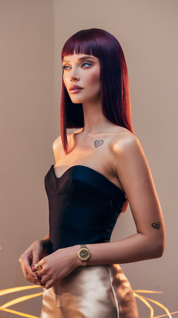 46 секретов окрашивания волос «Вишневая кола» 2025: получите идеальный оттенок