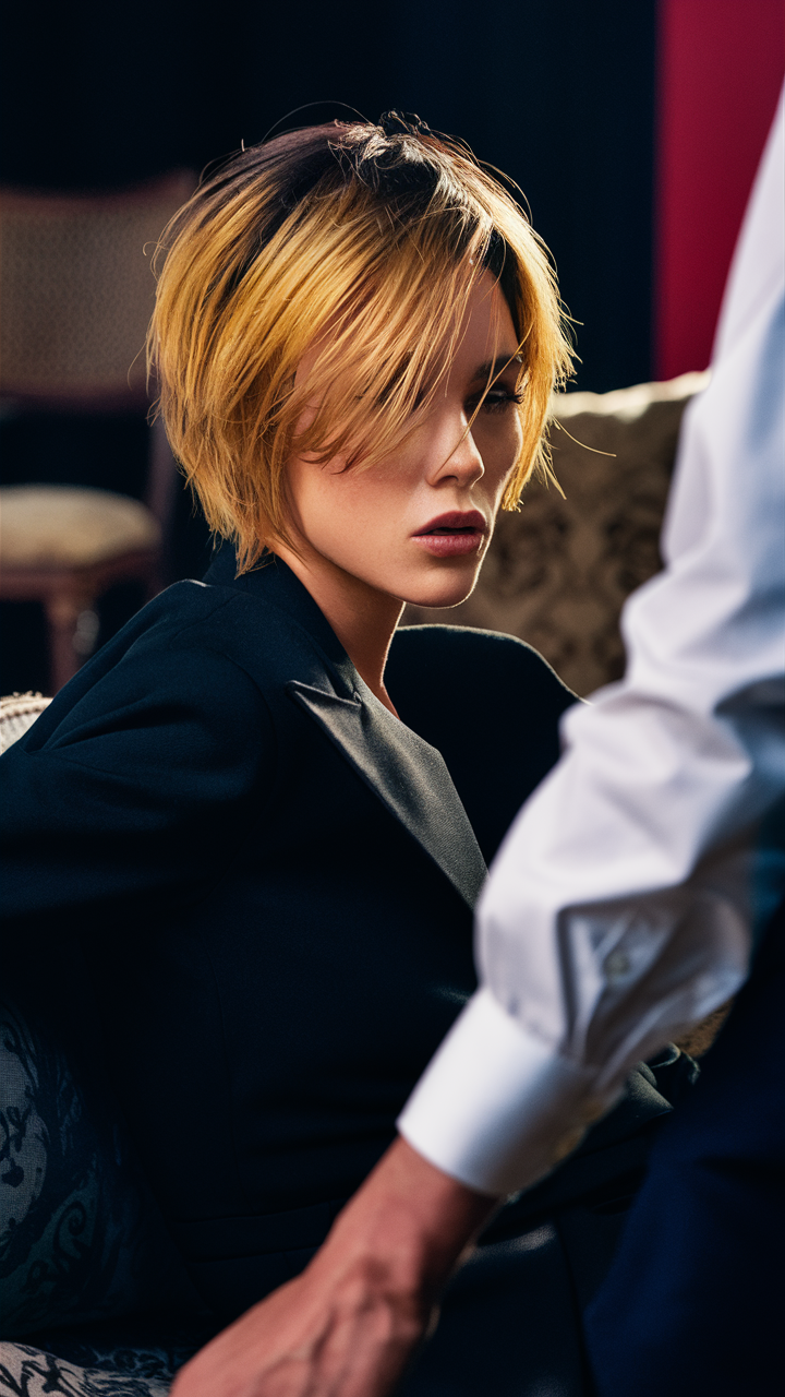 52 роскошные идеи золотого омбре 2025: как выглядеть дорого и стильно