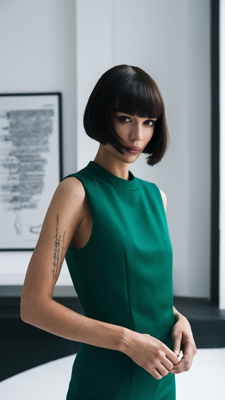 48 вариантов стрижки тупой боб 2025: создайте трендовый образ в этом сезоне