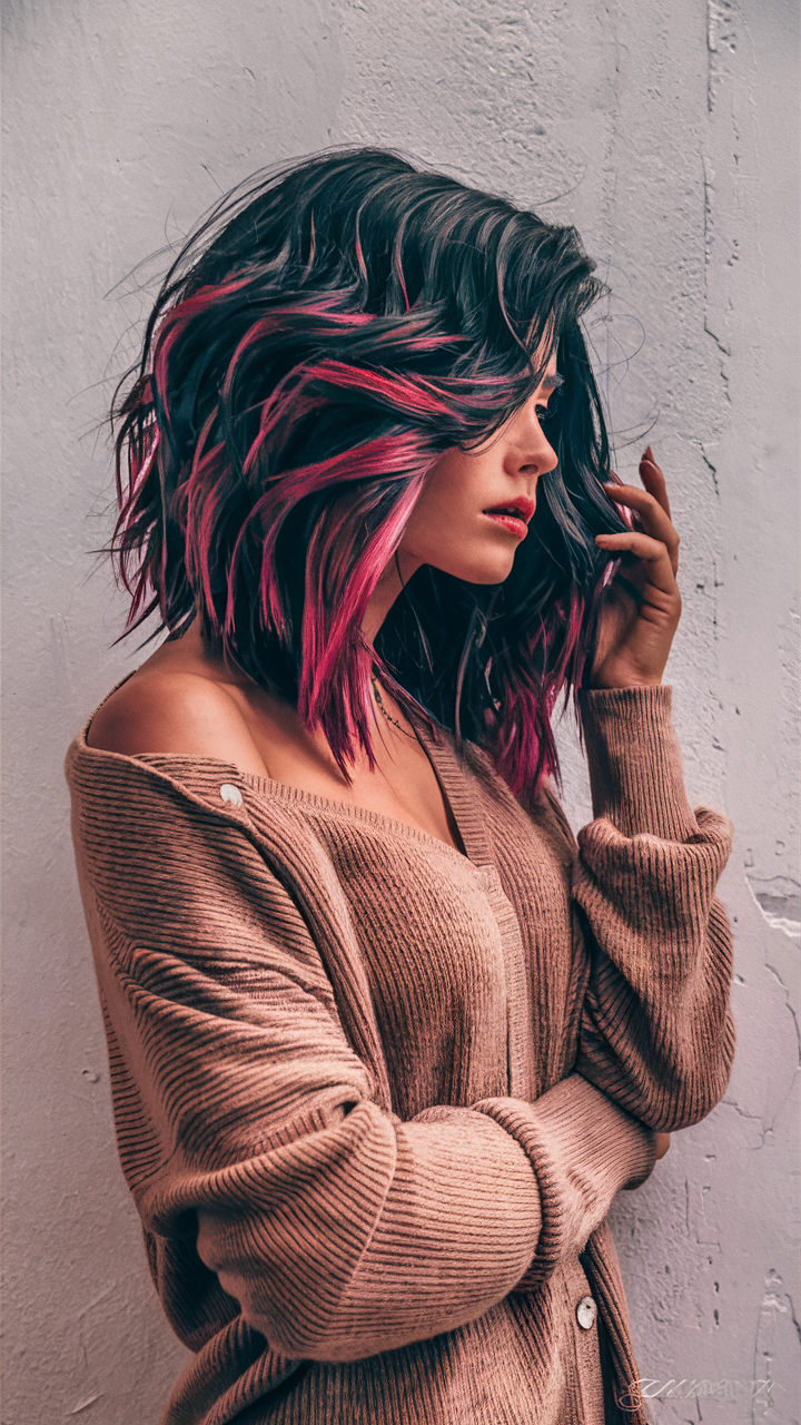 46 секретов окрашивания волос «Вишневая кола» 2025: получите идеальный оттенок