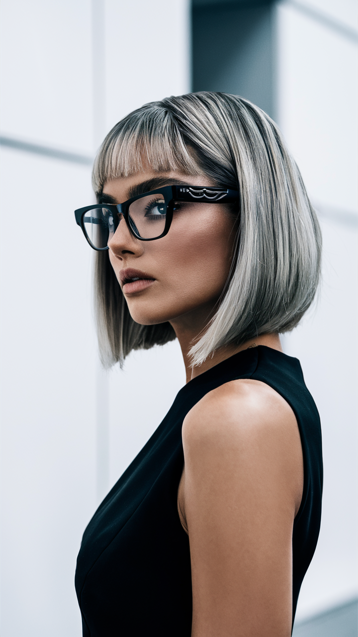 48 вариантов стрижки тупой боб 2025: создайте трендовый образ в этом сезоне