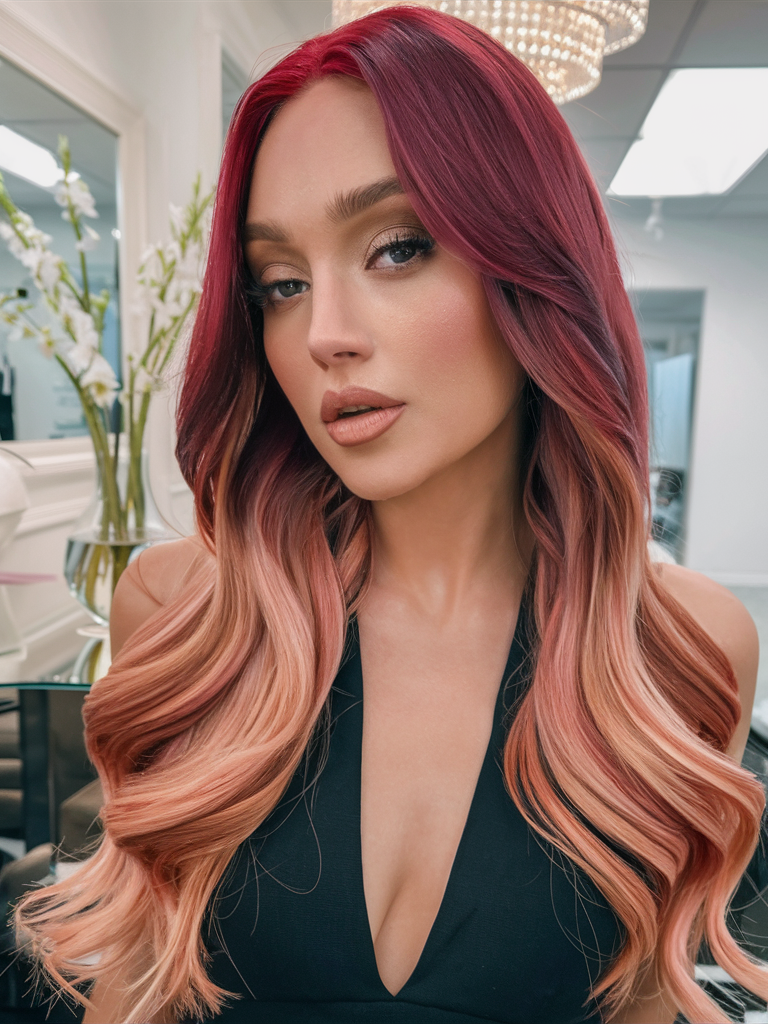 52 роскошные идеи золотого омбре 2025: как выглядеть дорого и стильно