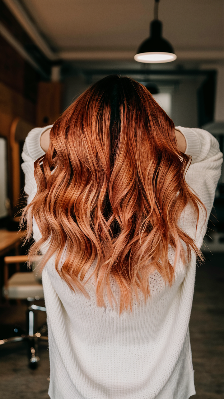 56 трендов у медного цвета волос 2025: секреты окрашивания для долговременного эффекта