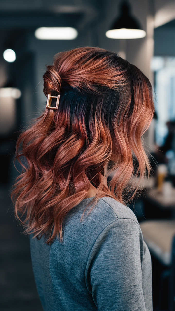 56 трендов у медного цвета волос 2025: секреты окрашивания для долговременного эффекта
