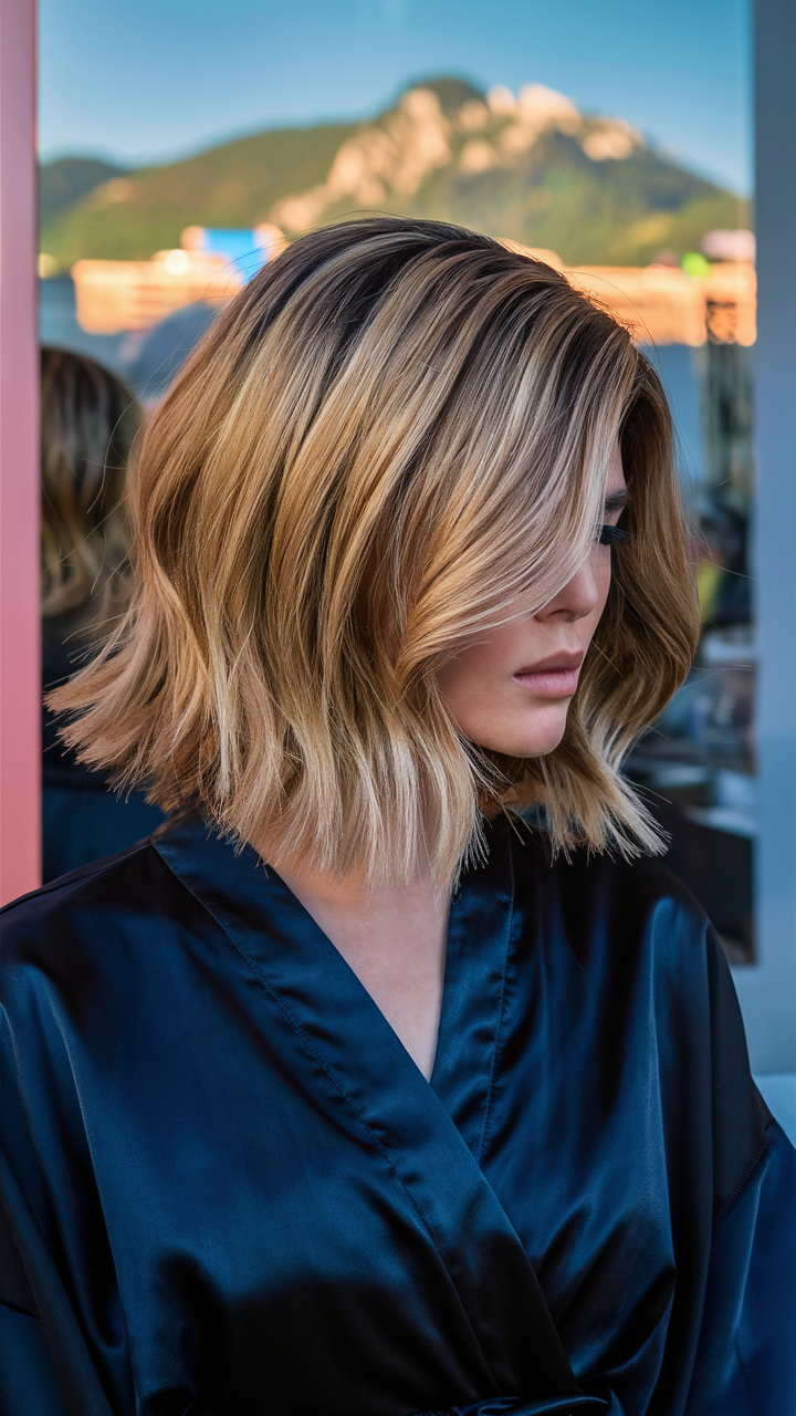 52 роскошные идеи золотого омбре 2025: как выглядеть дорого и стильно