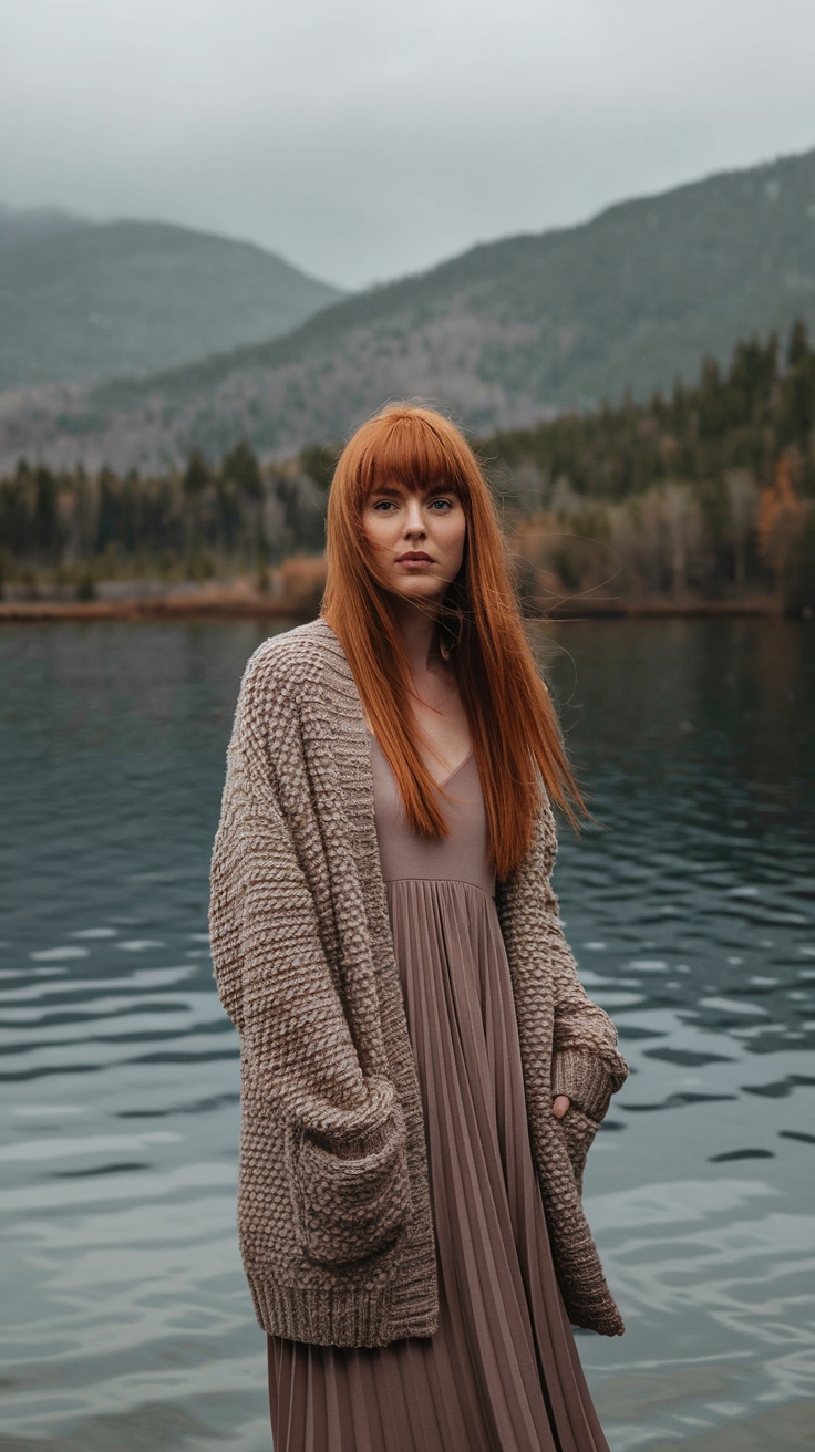 52 модные стрижки с челкой, которые сделают ваш образ неповторимым в 2025 году