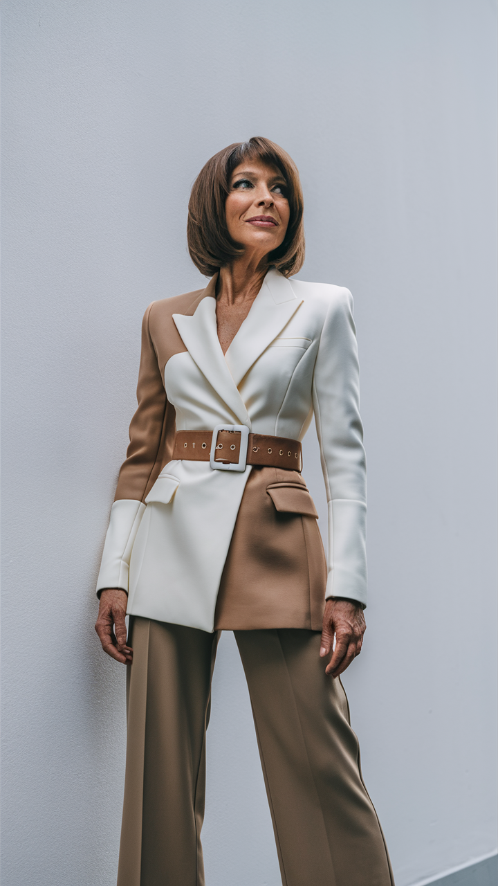 47 самых новых стрижек для женщин за 60 - стильный вид в 2025 году