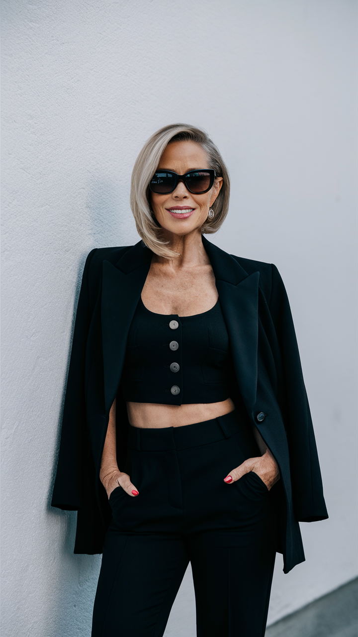 47 самых новых стрижек для женщин за 60 - стильный вид в 2025 году