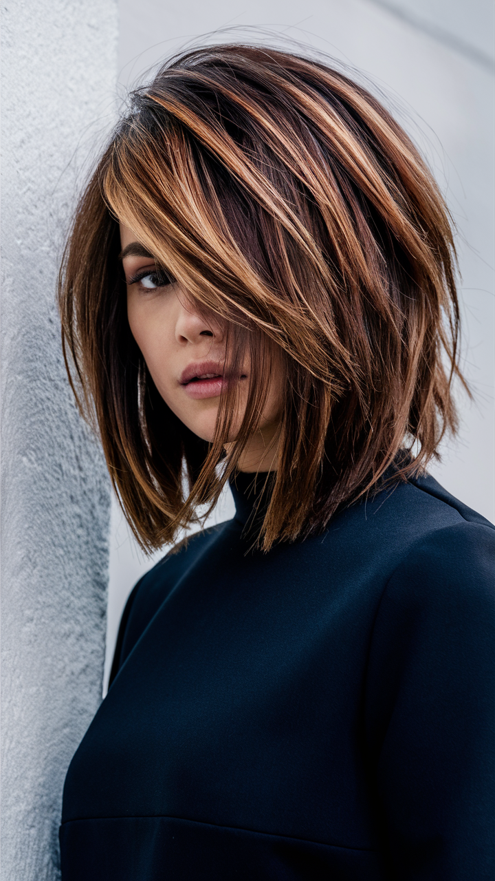 54 ступенчатые стрижки средней длины, которые добавят объема вашим волосам в 2025 году