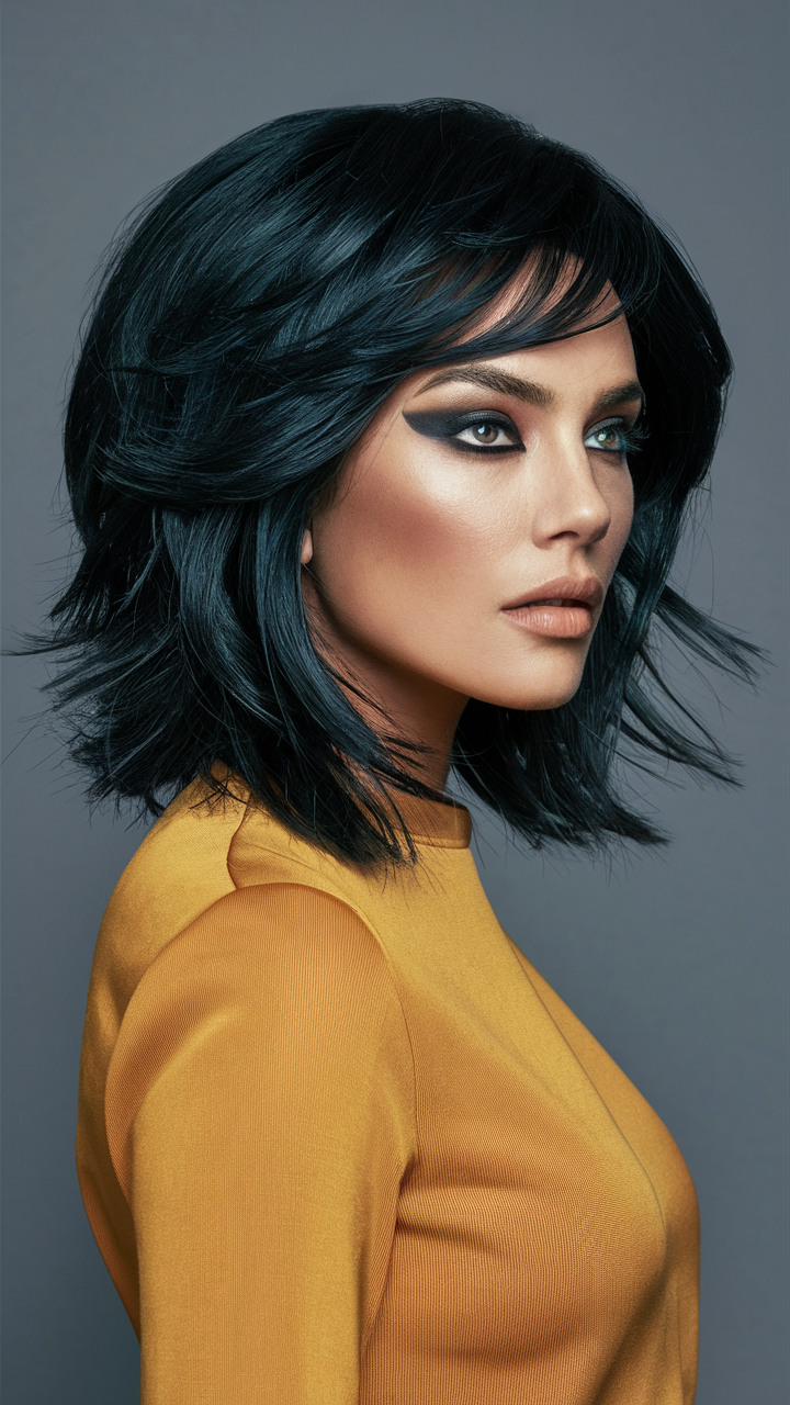 54 ступенчатые стрижки средней длины, которые добавят объема вашим волосам в 2025 году