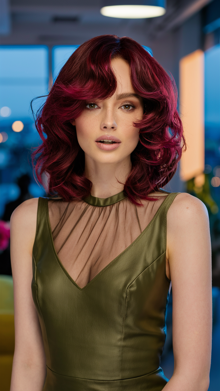 46 секретов окрашивания волос «Вишневая кола» 2025: получите идеальный оттенок