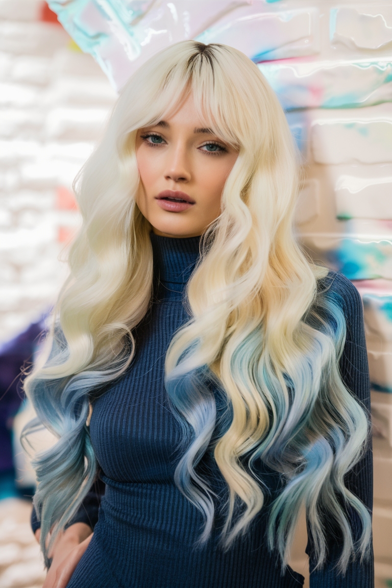 52 роскошные идеи золотого омбре 2025: как выглядеть дорого и стильно