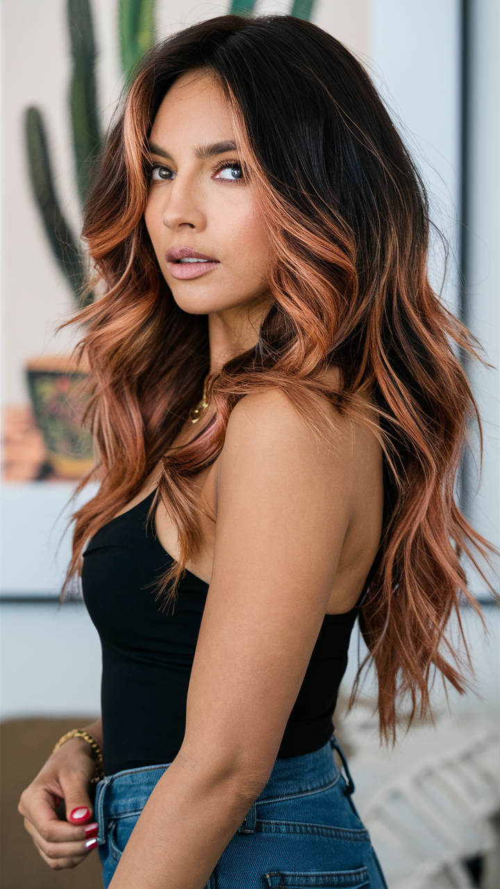 56 трендов у медного цвета волос 2025: секреты окрашивания для долговременного эффекта