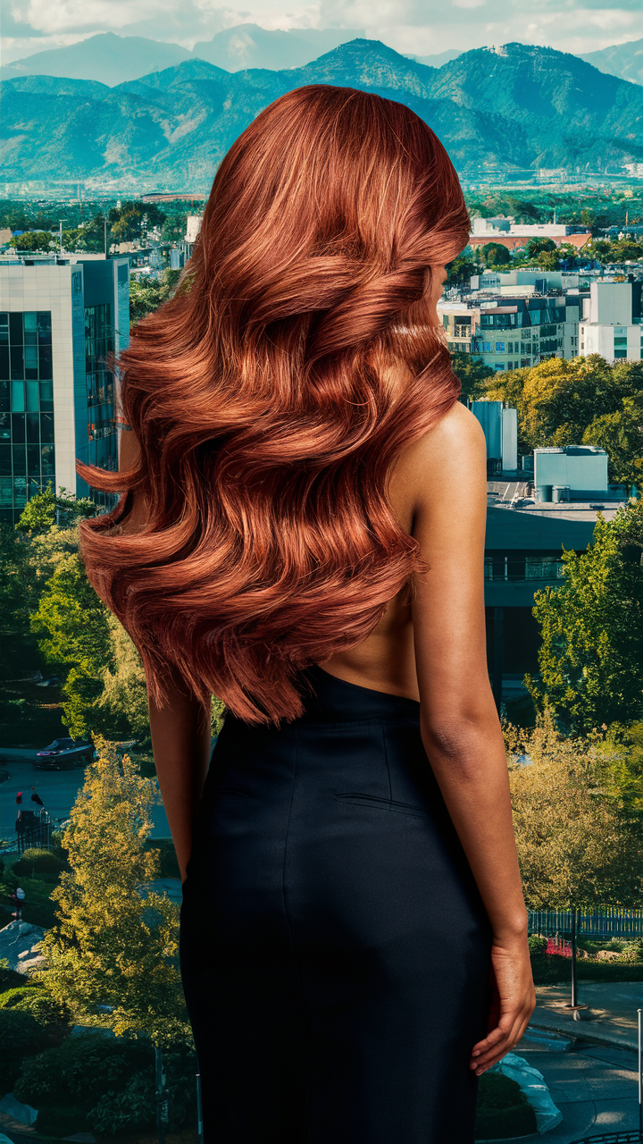 56 трендов у медного цвета волос 2025: секреты окрашивания для долговременного эффекта