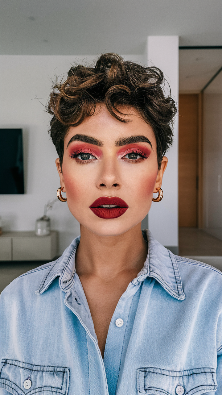 45 коротких кудрявых стрижек: выглядите дорого и роскошно