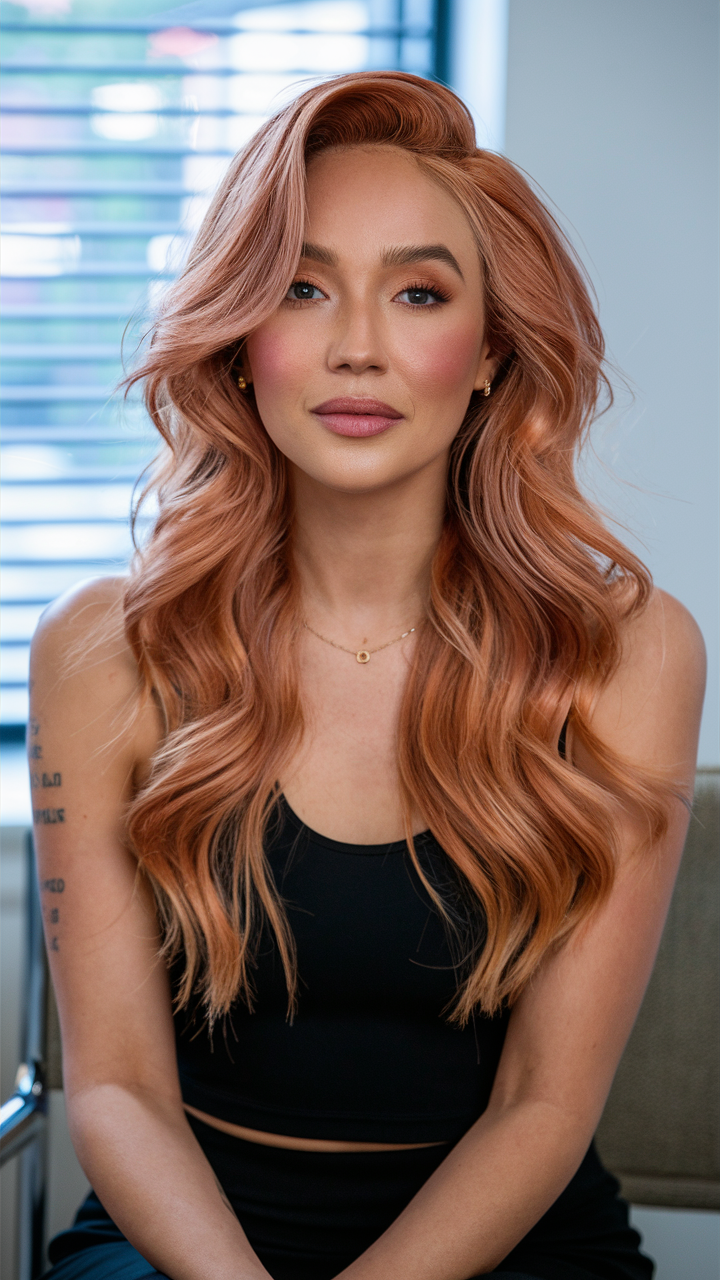 56 трендов у медного цвета волос 2025: секреты окрашивания для долговременного эффекта