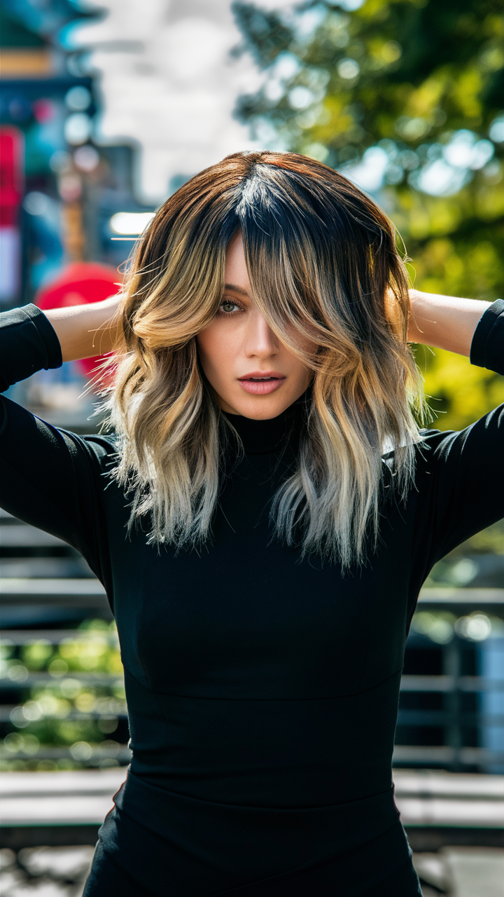 52 роскошные идеи золотого омбре 2025: как выглядеть дорого и стильно