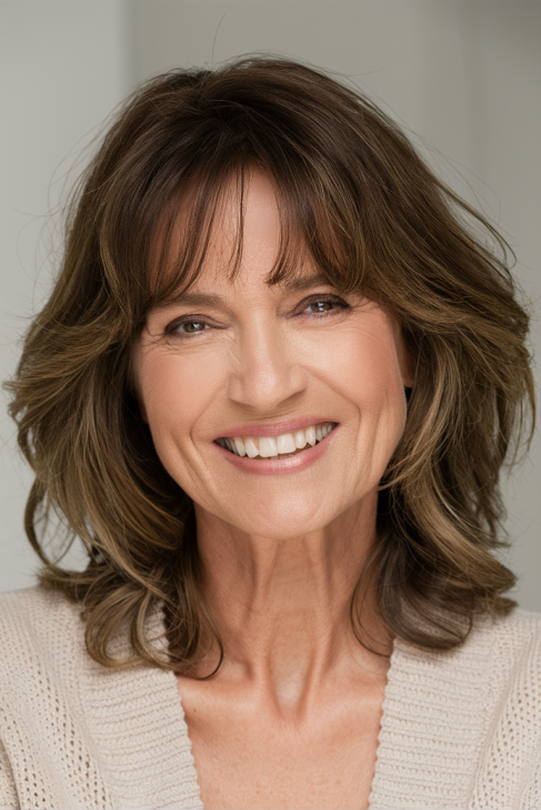 45 универсальных стрижек средней длины в 2025 году: найдите свою идеальную