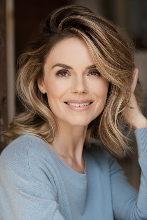 45 универсальных стрижек средней длины в 2025 году: найдите свою идеальную