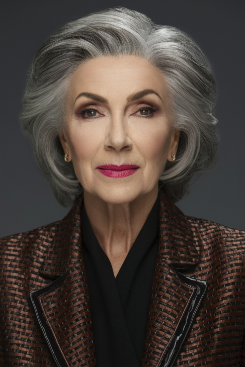 47 самых новых стрижек для женщин за 60 - стильный вид в 2025 году