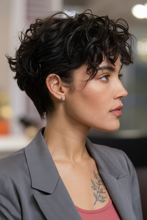 48 зачісок для кучерявого волосся з шарами 2025: прийміть об'єм і текстуру