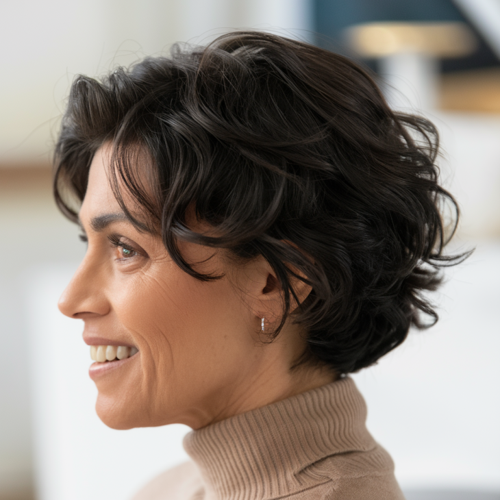 45 коротких кудрявых стрижек: выглядите дорого и роскошно