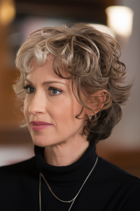 45 коротких кудрявых стрижек: выглядите дорого и роскошно