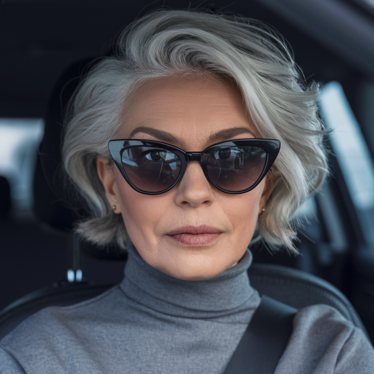 47 самых новых стрижек для женщин за 60 - стильный вид в 2025 году