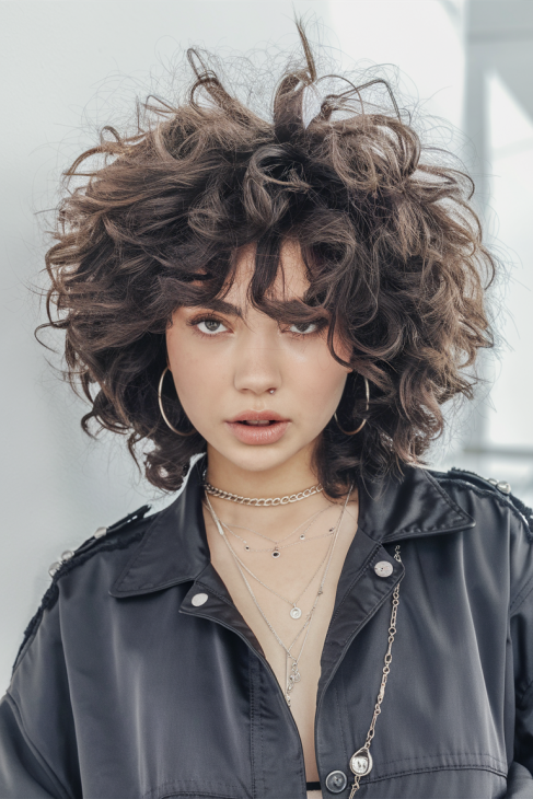45 коротких кудрявых стрижек: выглядите дорого и роскошно