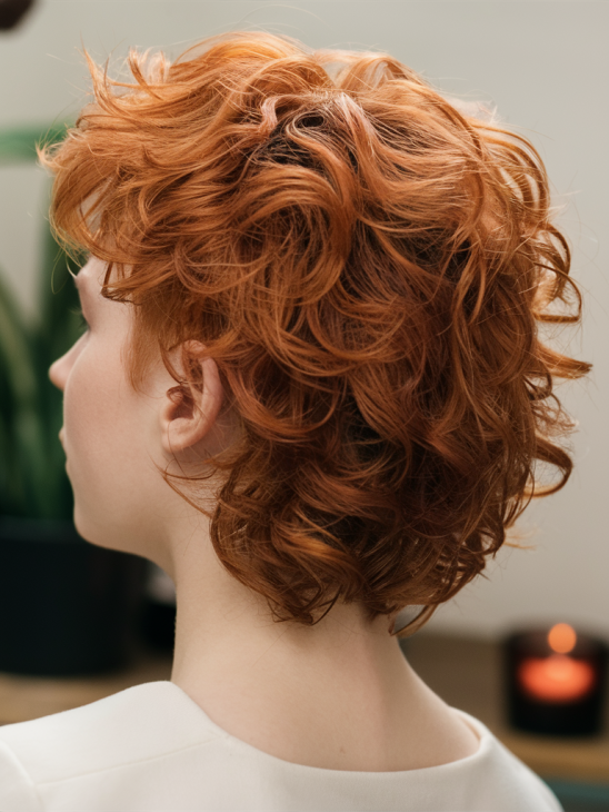 45 коротких кудрявых стрижек: выглядите дорого и роскошно