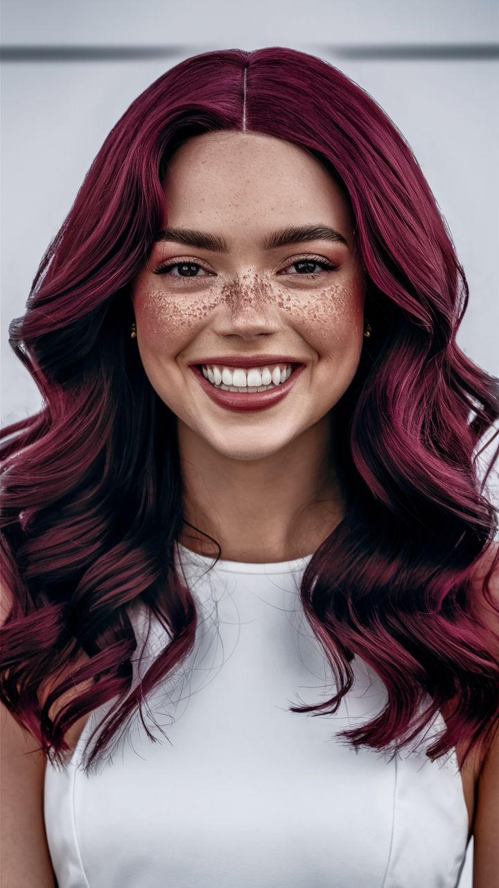 47 розкішних відтінків бордового волосся 2025, зробіть свій образ незабутнім
