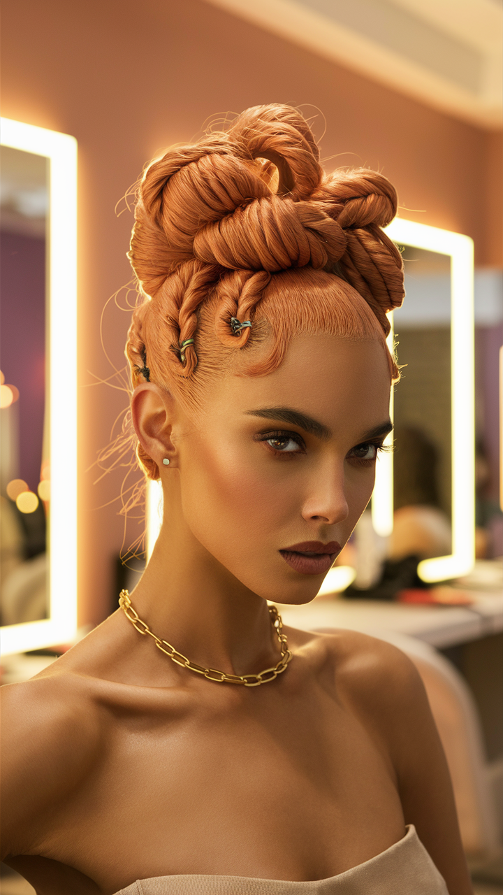 49 оттенков персикового цвета волос 2025, которые подчеркнут вашу красоту и уникальность